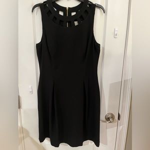 Eliza J black dress.